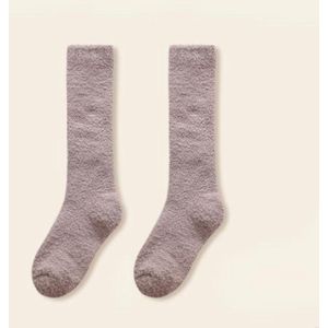 Dames kuitsokken - 16 x 32 CM - herfst en winter warme slaapsokken voor thuis - zacht en huidvriendelijk - ademend en jeukvrij - sokken voor thuis - warm en comfortabel - herfst en winter benodigdheden