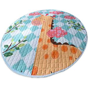 Maboshi Spel mat - 150x150cm - in vrolijke kleuren - Dubbelzijdig speelbaar - babywandelpad kruippad - geschikt voor kinderen's kruipdeken - yoga mat - picknickdeken en sportmat-beschermen tegen vocht-Cadeautjes voor kinderen