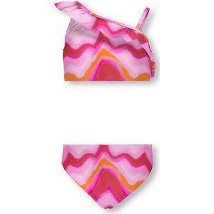 ONLY KOGLAURA ONE SHOULDER BIKINI SET ACC Meisjes Bikini - Maat 158/164