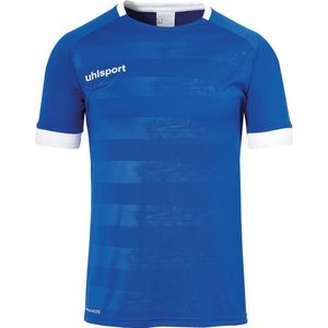Uhlsport Division 2.0 Shirt Korte Mouw Heren - Royal / Wit | Maat: 3XL