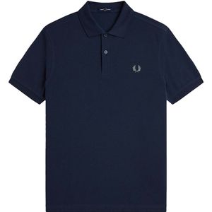 Fred Perry - Polo Shirt - Intense Aviation Blue - Regular Fit - Katoen