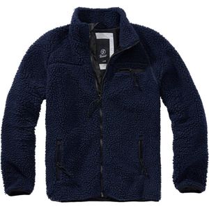 Brandit - Teddyfleece Vest met capuchon - 4XL - Blauw