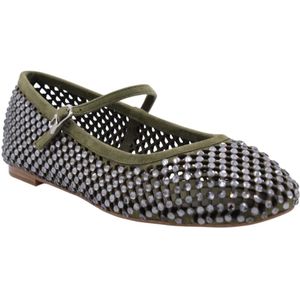Lola Cruz Ballerina Groen 36