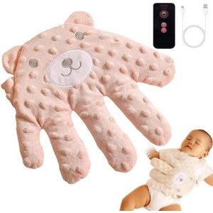 KZQ Slaaphulpmiddel - Baby Schommelstoel - Elektrische Armsteun voor Baby's - Slaaphulpmiddel voor Baby's en Kinderen - Slaaptrainer - Kinderwagen - Automatisch - Oplaadbaar - Anti-Schrik Kussen voor Baby's - Verwarmbaar - Roze