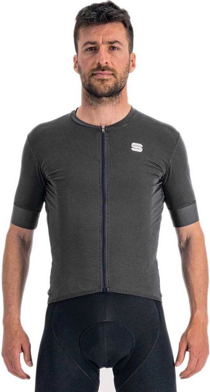 Sportful MONOCROM Fietsshirt Anthracite - Mannen - maat L