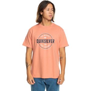 Quiksilver Circle Up Heren T-shirt Eqyzt07680-mjr0 - Kleur Roze - Maat XL