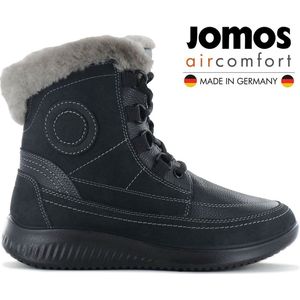 JOMOS Allegra 857513 - Dames Winter Laarzen Boots Schoenen Gevoerd met lamsvel in leer SCHWARZ - Maat EU 41 UK 7.5