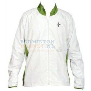 RSL Jacket Badminton Tennis Wit/Groen maat S