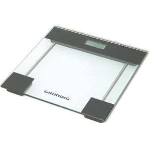Digitale Badkamerweegschaal Met Gehard Glas - Max. 180 kg - Kilos, Pounds, Stones - Inclusief 2x AAA