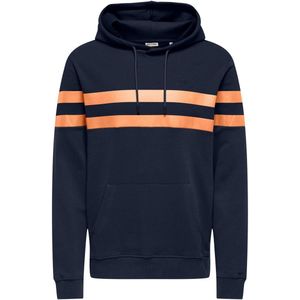 Only & Sons - Onsthor Reg Sweat Hood - Navy - Hoodie