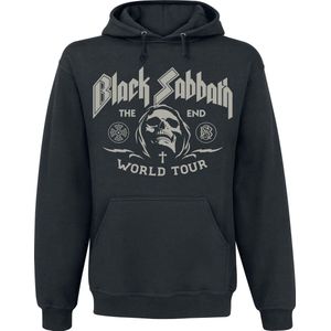 Black Sabbath The End Grim Reaper Heren Trui met capuchon - zwart - L