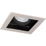 Ledmatters - Inbouwspot Nikkel - Dimbaar - 4 watt - 350 Lumen - 4000 Kelvin - Koel wit licht - IP21 Stofdicht