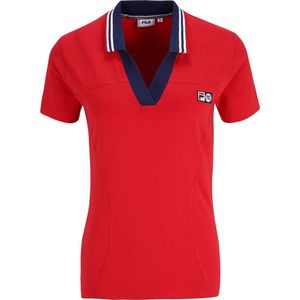 Fila Damen Kurzarmshirt Zapel Polo Shirt True Red-M