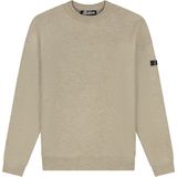 Malelions - Oversized Knitted Sweater - Beige - Gebreide Trui