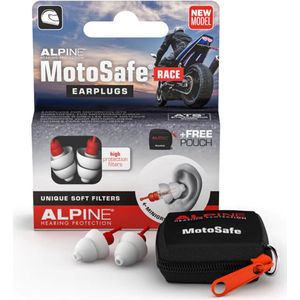 Alpine Oordopjes Motosafe Race - 2 x 1 set - Voordeelverpakking