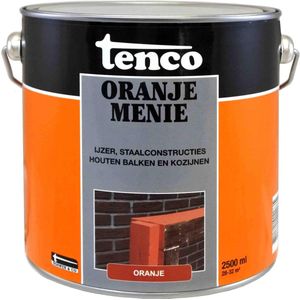 Tenco oranje menie - 2,5 liter