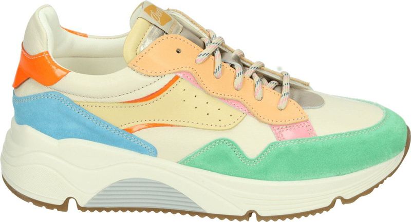 Ocra - D365 - Lage Sneakers - Groen - Casual Schoenen