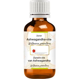 Pure Ashwagandha Olie (Withania Somnifera) - 100% Natuurlijke Therapeutische Kwaliteit voor Persoonlijke Verzorging 15ml (0,50oz)