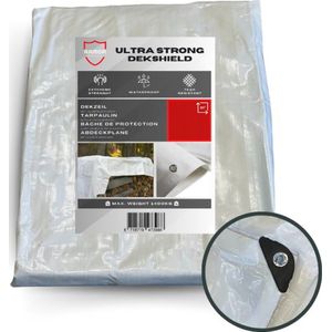 Perfect Cover® Extreem Sterk Afdekzeil - 4 x 6 m - Scheurbestendig en Waterbestendig Zeil - Autohoes voor Buiten - Afdekzeilen