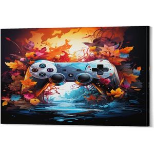 Games Toetsenbord Gaming Apparatuur, Poster Canvas Poster Wall Art Decor Print Foto Schilderijen voor Woonkamer Slaapkamer Decoratie 30 x 45 cm