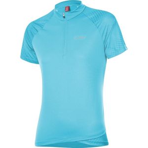 Löffler Fietsshirt Rise 3.0 Dames Polyester Lichtblauw Mt 42