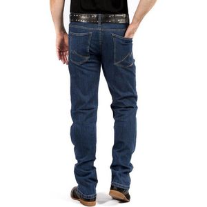 MASKOVICK Heren Jeans Clinton stretch Regular -  Darkstone - W32 X L32