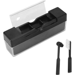 LP schoonmaakset - Complete Set - Platenborstel - Vinyl reiniger - Naaldborstel - Platenreiniger - LP Borstel - Vinyl Borstel - LP Reinigingsset