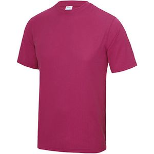 Vegan T-shirt met korte mouwen Cool T 'Hot Pink' - M
