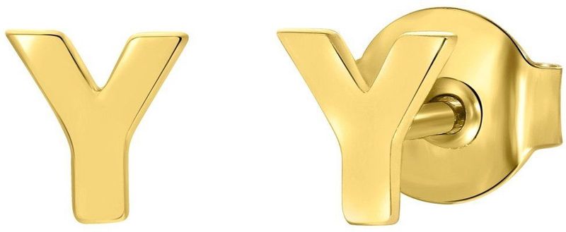 Lucardi - Oorbellen - Goud - 14 Karaat - Tijdloos Design