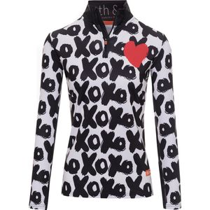 Gareth & Lucas Skipully The Forty-Four - Dames M - 100% Gerecycled Polyester - Midlayer Sportshirt - Wintersport