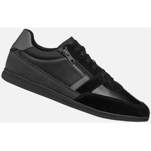 Geox - Renan - Sneakers - Zwart - Suède/Nappa