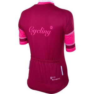 21Virages fietsshirt korte mouwen dames Michelle Boredeaux Roze - XS