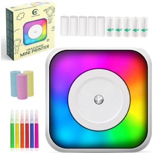 Mini Printer voor Mobiel - Pocket Printers - Mobiele Sticker Fotoprinter - Foto & Labelmaker - Labelprinter