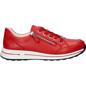 Ara Osaka 2.0 dames sneaker - Rood - Maat 36,5