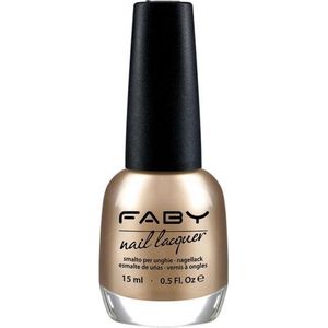 Faby Nagellak You're On Pandora Dames 15 Ml Vegan Goud