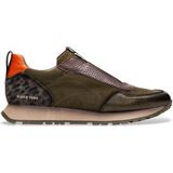 Hispanitas - CHI254311 - Leren Sneakers - Groen - Casual