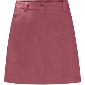 Jack Wolfskin - Sonora Skort - Outdoorrok - Soft Pink - 100% Polyester, 160 gram, 2 Heupzakken, 1 Secret Pocket