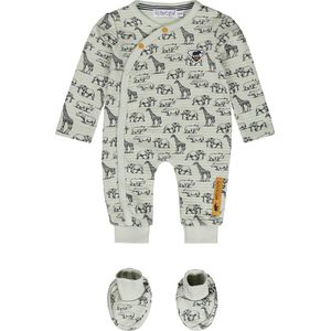 Dirkje R-JUNGLE Jongens Boxpak - Light green - Maat 80