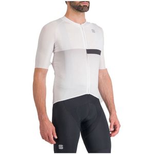 Sportful Bomber Korte Mouw Wielertrui Wit XL Man