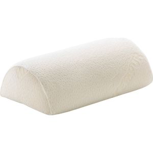 TEMPUR® Universal Multifunctioneel Halfrond Kussen – Traagschuim Lenderol – Nekkussen, kniekussen, beenkussen - 50 x 20 x 10 cm