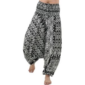 PANASIAM Aladdinbroek ISAN - Harem broek Unisex Vrijetijdsbroek Loosefit Hippie-broek