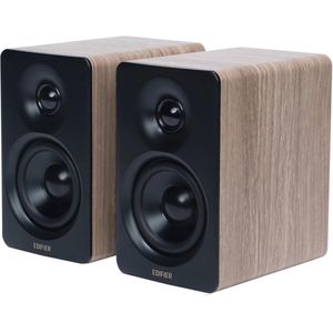 Compacte Bluetooth 2.0 Luidsprekers met Houten Uiterlijk