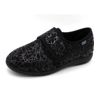 Q-Fit Medical - Geneve - Pantoffel - Zwart/Print