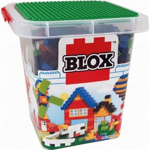 BLOX bouwstenen - 500 delig | City | classic bouwstenen | combineer met Legobouwstenen | wegen | stad | Geschikt voor LEGO bouwplaat | Geschikt voor Lego
