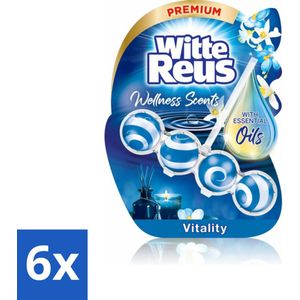 Witte Reus - Wellness Scents Toiletblok - Vitality - 1 Toiletblok - Voordeelverpakking - 6 stuks