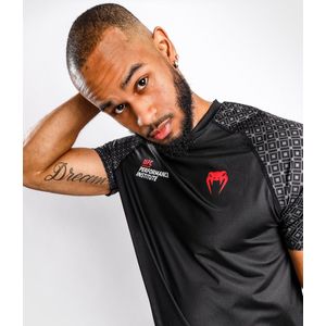 UFC x VENUM Performance Institute Dry Tech T-Shirt Zwart Rood - XXL