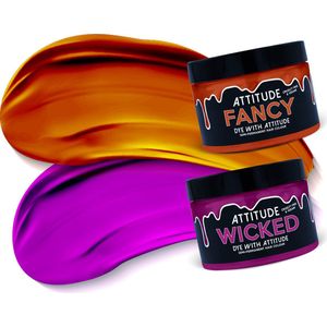 Spellbound - Duo Set - Haarkleuring - Fancy Oranje - Wicked Paars