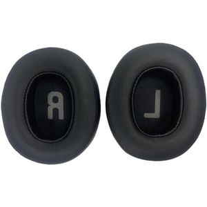Allecto Plus - Vervanging oorkussens voor hoofdtelefoon - zwart leer - zacht - JBL Tune 700/710/720/750/760.