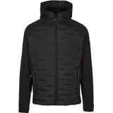 Trespass - Heber Hybrid Hoodie - Winterjacke - Zwart