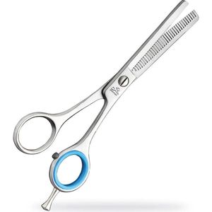 Premax® Professional Hairstylist Kappersschaar ""Expert"" - Uitdunschaar-met Vingersteun- 5,5""- 13,97cm.